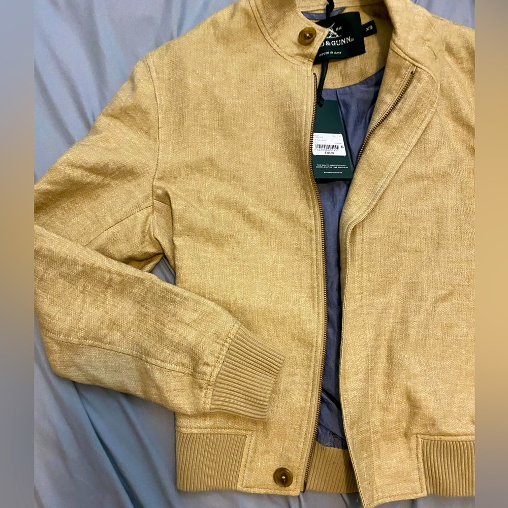 RODD & GUNN Bay Jacket NWT caramel size XS